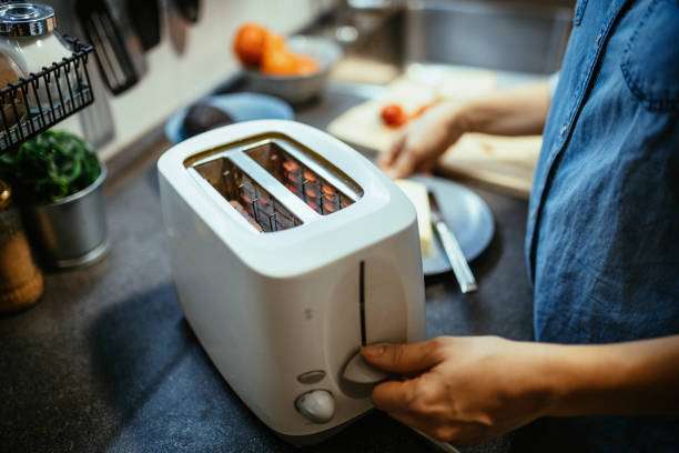 breakfast, toaster