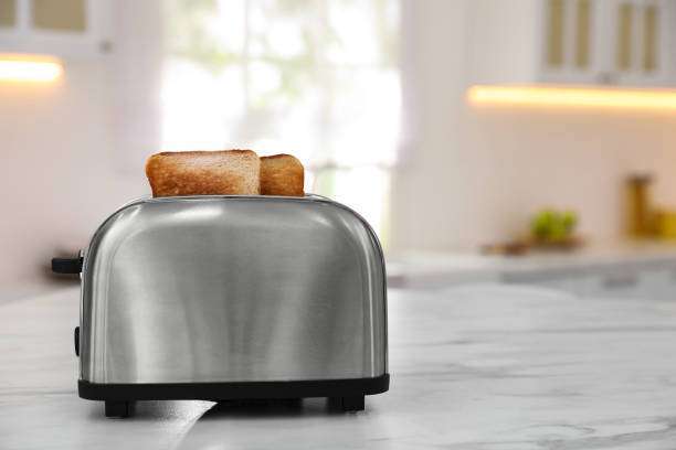 Electric toaster, bread