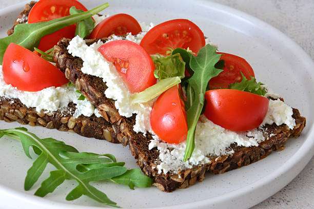 The toaster toasted bread sheet looking yummy for morning meal