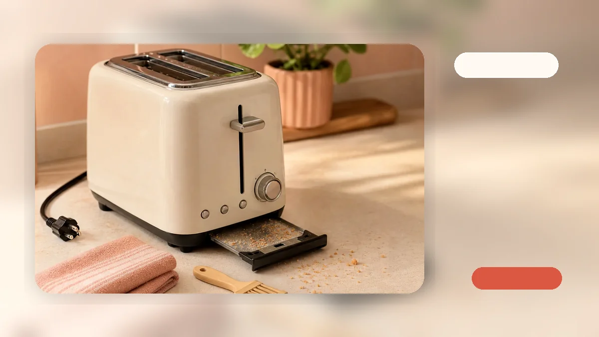 Why Does My Toaster Smell? Common Causes and Solutions article cover image