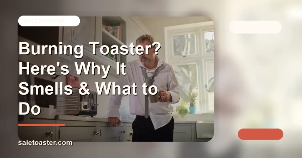 Burning Toaster? Here's Why It Smells & What to Do cover image for SaleToaster