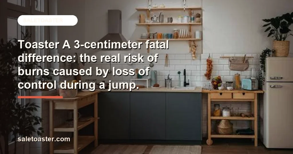 Toaster A 3-centimeter fatal difference: the real risk of burns caused by loss of control during a jump. cover image for SaleToaster