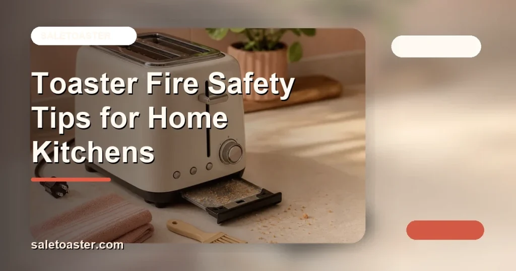 Toaster Fire Safety Tips for Home Kitchens cover image for SaleToaster